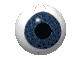 Animated 3D eyeball